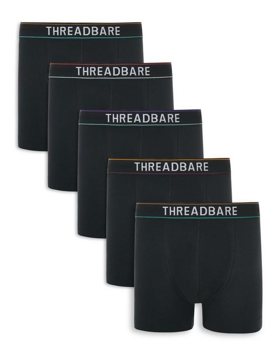 Threadbare 5 Pack 'Alan' Hipster Boxers 1