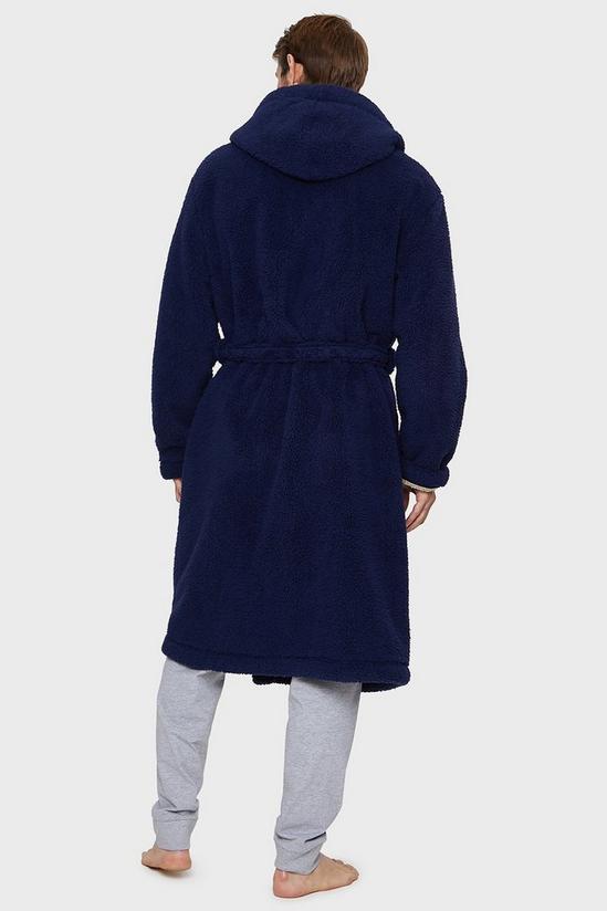 Threadbare 'Aries' Hooded Dressing Gown 2