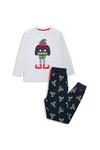 Threadboys Long Sleeve Cotton 'Gamester' Christmas Pyjama Set thumbnail 1