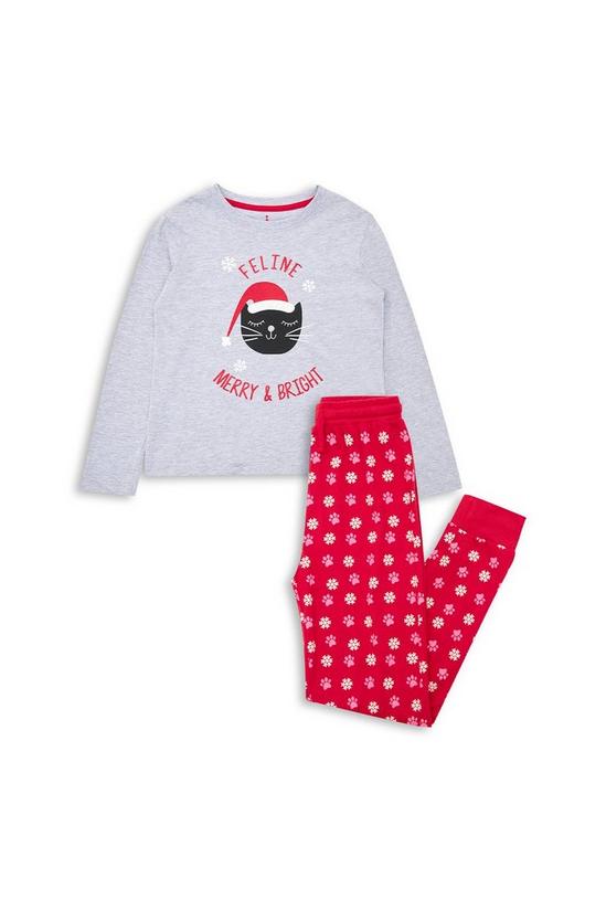 Threadgirls Long Sleeve Cotton 'Magic' Christmas Pyjama Set 3