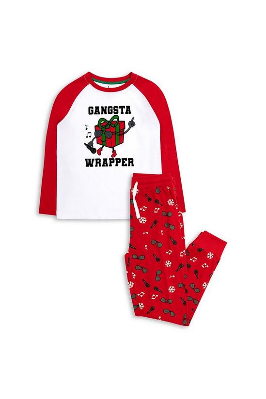 Threadboys 2 Pack Cotton Assorted 'Pie' Christmas Pyjama Sets 3