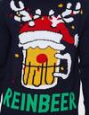 Threadbare 'Antler Beers' Festive Jumper thumbnail 4