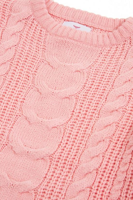 Threadgirls 'Luce' Cable Knit Jumper Dress 3