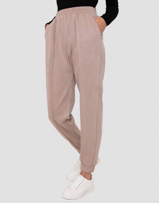 Threadbare Suedette 'Eyal' Tapered Jogger 1