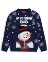Threadboys 'Snowman' Christmas Jumper thumbnail 1