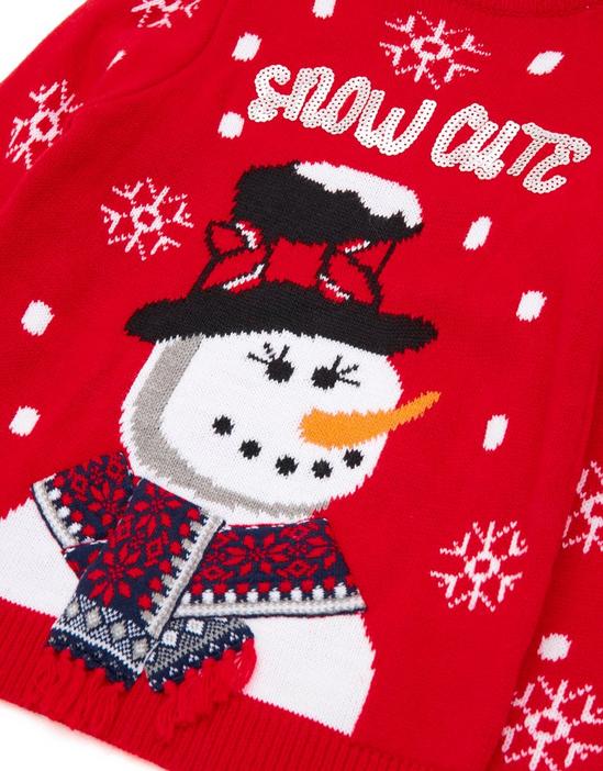 Threadgirls 'Snowman' Christmas Jumper 4