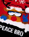 Threadboys 'Peace' Christmas Jumper thumbnail 3