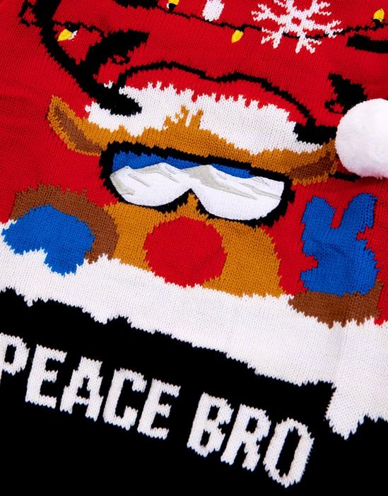 Threadboys 'Peace' Christmas Jumper 3