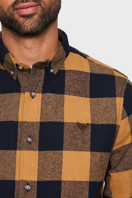 Threadbare Long Sleeve 'Logan' Cotton Shirt 4