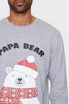 Threadbare Cotton Blend Family Christmas 'Bear' Pyjama Set thumbnail 4