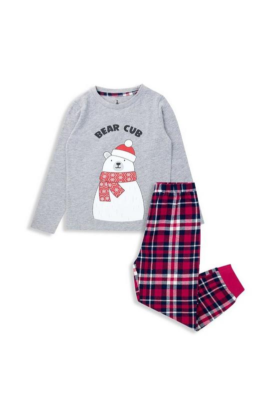 Threadcub 'Bear' Christmas Pyjama Set 1