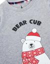Threadcub 'Bear' Christmas Pyjama Set thumbnail 4