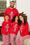 Threadbare Cotton Family Christmas 'Cane' Pyjama Set thumbnail 1