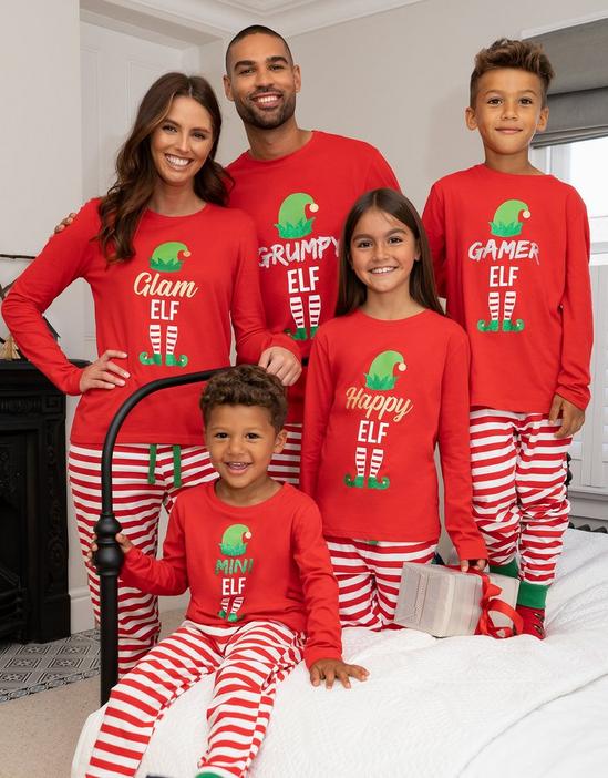 Threadboys Long Sleeve Cotton 'Cane' Christmas Pyjama Set 5