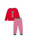 Threadcub Cotton 'Cane' Christmas Pyjama Set thumbnail 1
