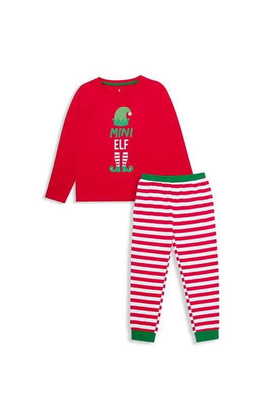 Threadcub Cotton 'Cane' Christmas Pyjama Set 1