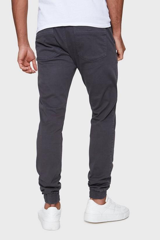 Threadbare 'Metro' Cuffed Casual Trousers With Stretch 2