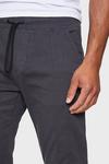 Threadbare 'Metro' Cuffed Casual Trousers With Stretch thumbnail 4