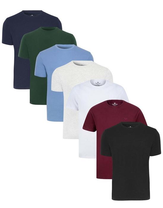 Threadbare 7 Pack Assorted T Shirts 1