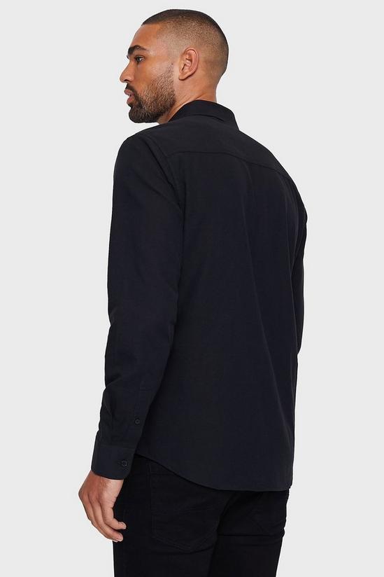 Threadbare Oxford Cotton 'Beacon' Long Sleeve Shirt 3