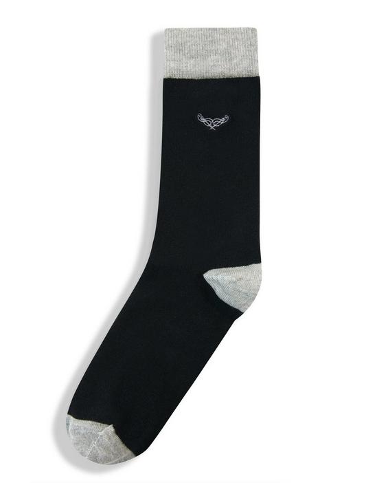 Threadbare 'Winston' 5 Pack Ankle Socks 3