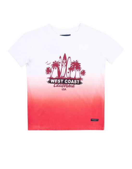 Threadboys 2 Pack Cotton 'Westcoast' T Shirts 3