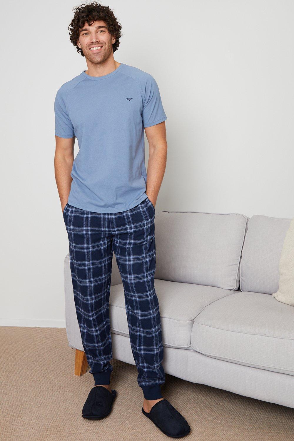 Tom Franks Mens Novelty Cotton Jersey T-shirt & Shorts Pyjama