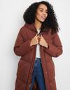 Threadbare 'Jodie' Quilted Puffer Maxi Jacket thumbnail 4