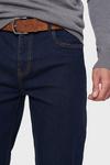 Threadbare Rinse Wash 'Rainford' Belted Straight Fit Jeans thumbnail 4