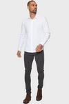 Threadbare 'Olly'  Lightweight Regular Fit Long Sleeve Cotton Shirt thumbnail 3