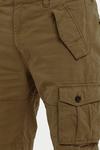 Threadbare Lugo' Regular Fit Cotton Twill Cargo Shorts thumbnail 4