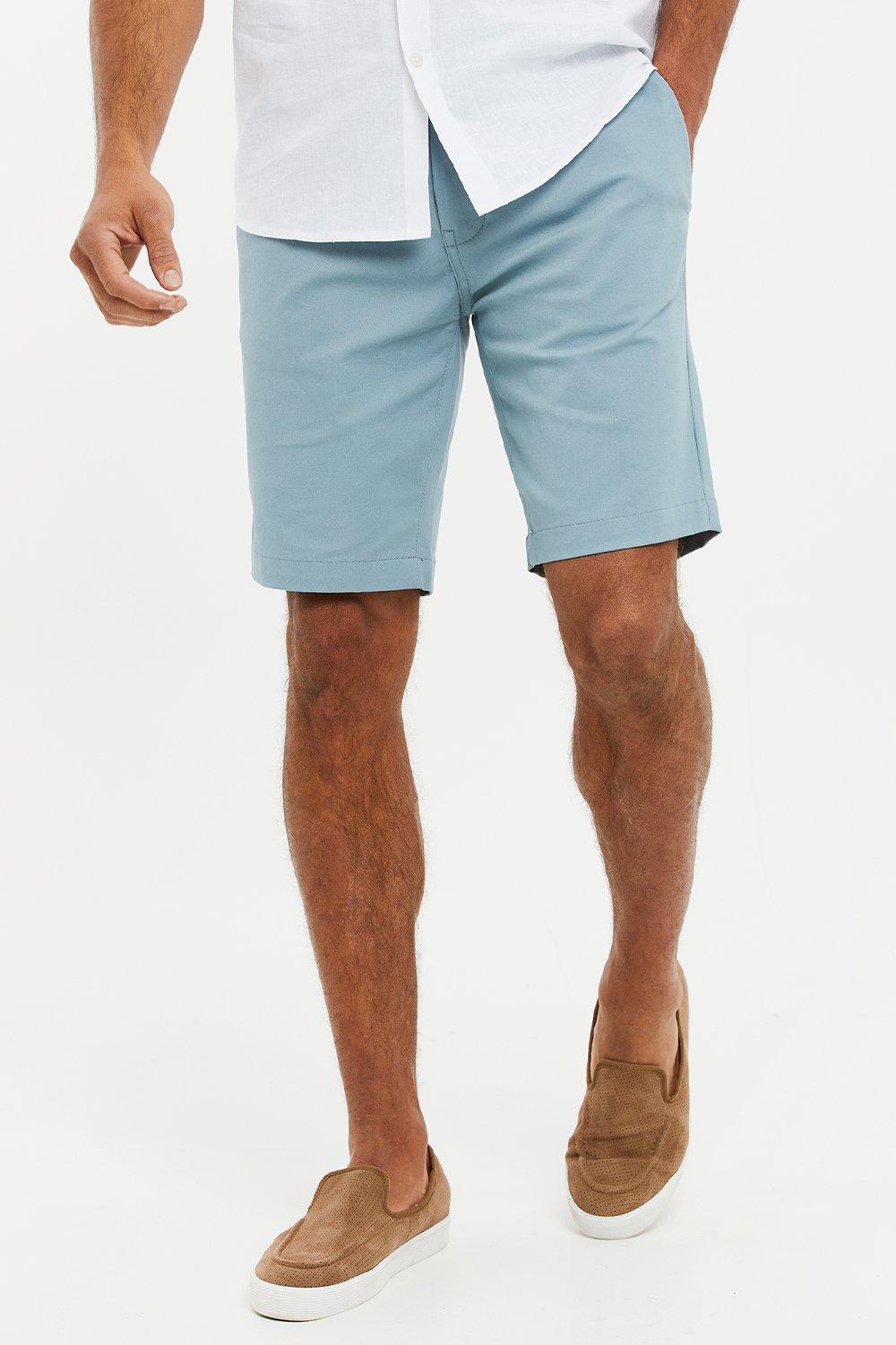 Shorts | Cotton 'NorthSea' Slim Fit Chino Shorts | Threadbare