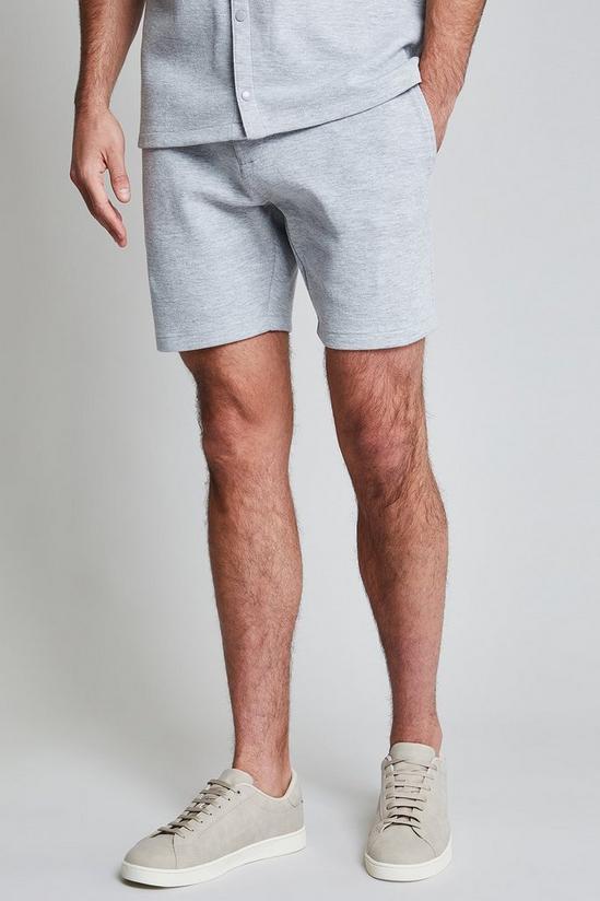 Threadbare 'Doller' Luxe Jersey Pique Fleece Shorts 1