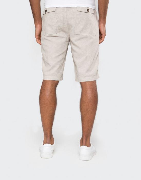Threadbare Linen Blend 'Barry' Shorts 2