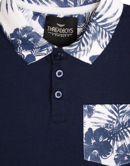 Threadboys Cotton 'Bann' Polo Shirt 3