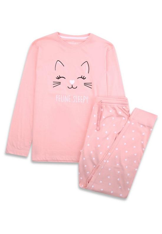 Threadgirls 'Kitty' Cotton Pyjama Set 1