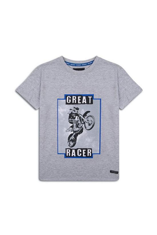 Threadboys 3 Pack Cotton Assorted 'Racer' T Shirts 4