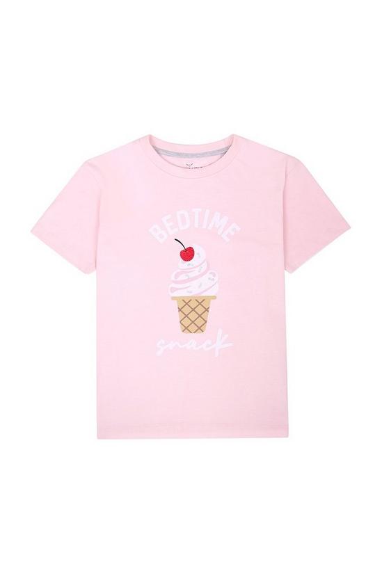 Threadgirls Cotton 'Ice Cream' Shortie Pyjama Set 2