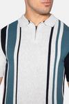 Threadbare Short Sleeve 'Robinson' Knitted Polo thumbnail 4