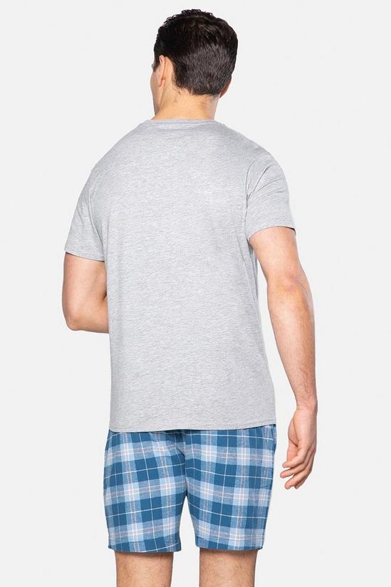 Threadbare Short Sleeve Cotton 'Jimmy' Pyjama Set 2
