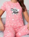 Threadbare 'Goodnight' Cotton Pyjama Set thumbnail 3