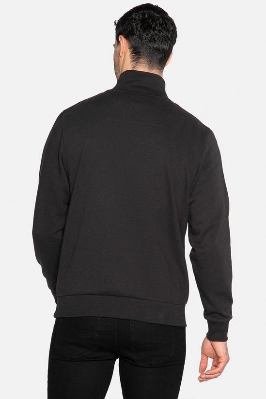 Threadbare 'Patrick' Zip Neck Sweatshirt 2