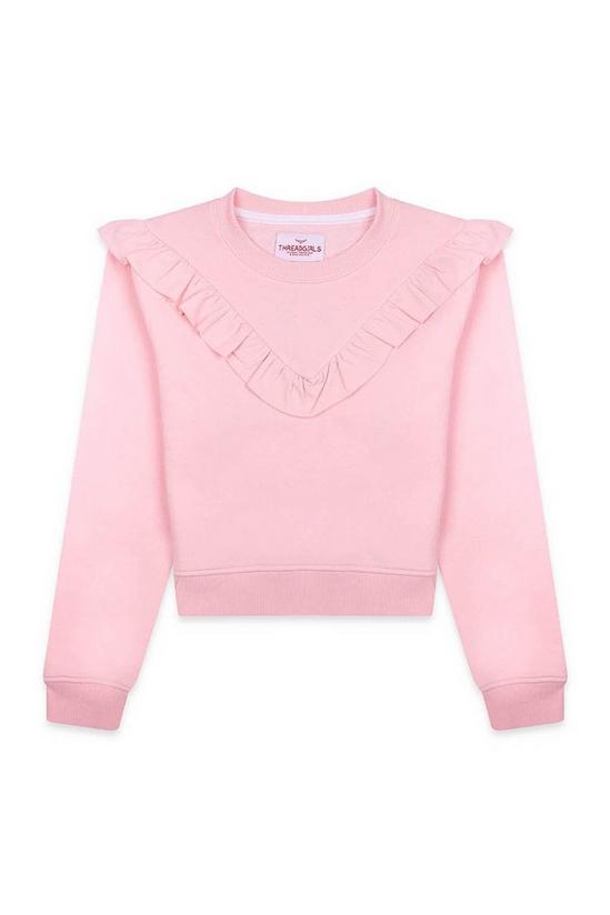 Threadgirls Cotton Blend 'Estonia' Frill Sweatshirt 1