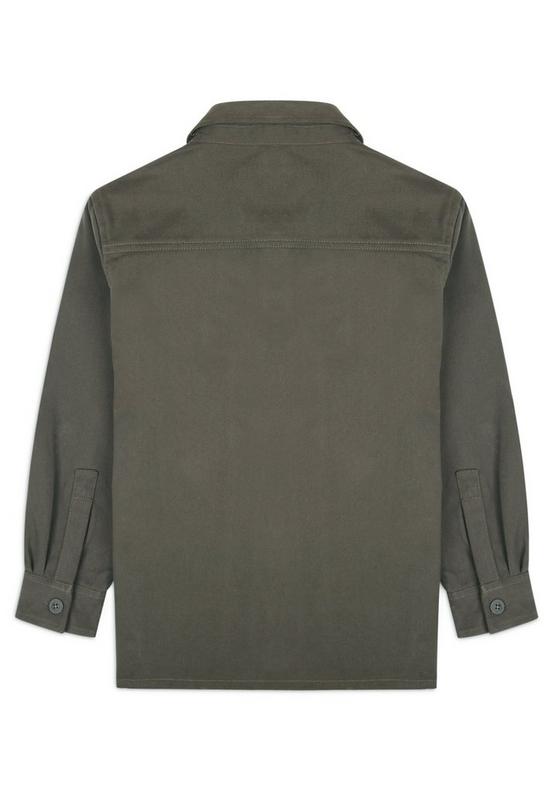 Threadboys Cotton 'Cosmo' Zip Up Long Sleeve Shirt 2