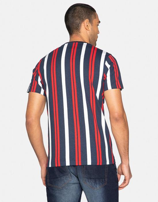Threadbare Cotton Stripe 'Griffin' T Shirt 2