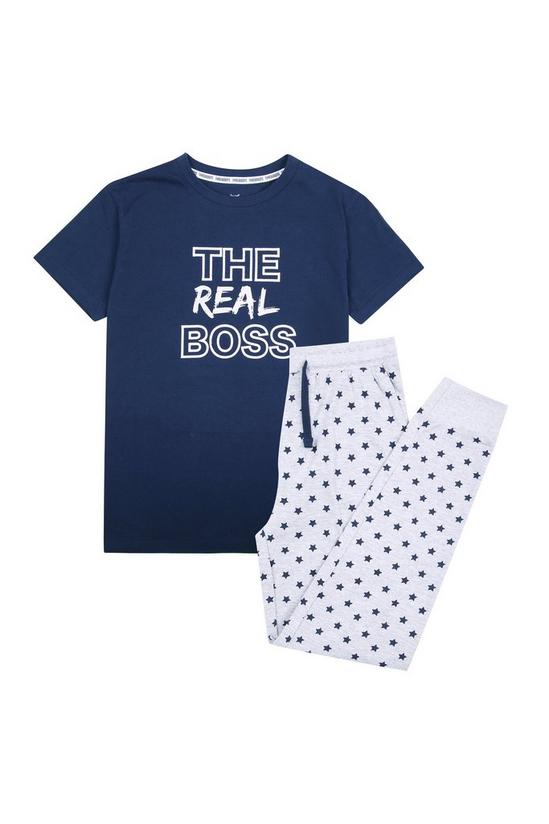 Threadboys Cotton 'Boss' Pyjama Set 1
