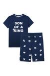 Threadboys Cotton 'King' Shortie Pyjama Set thumbnail 1