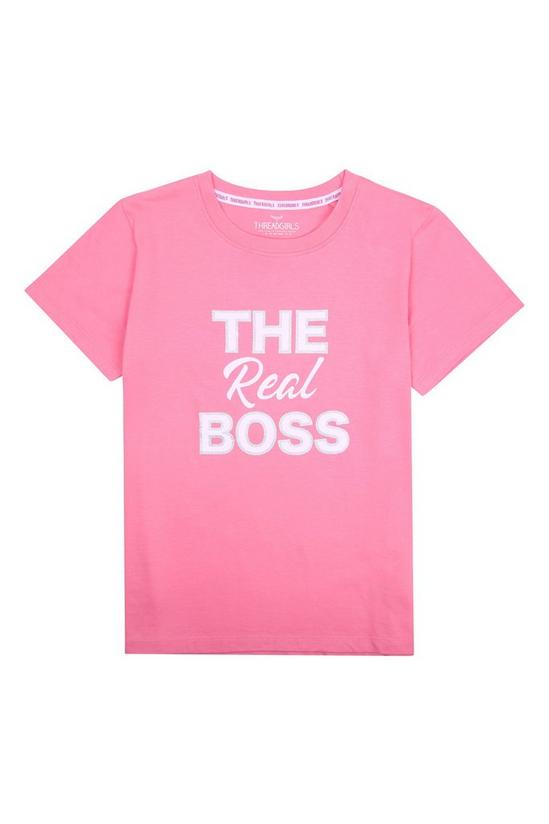 Threadgirls Cotton 'Boss' Pyjama Set 2