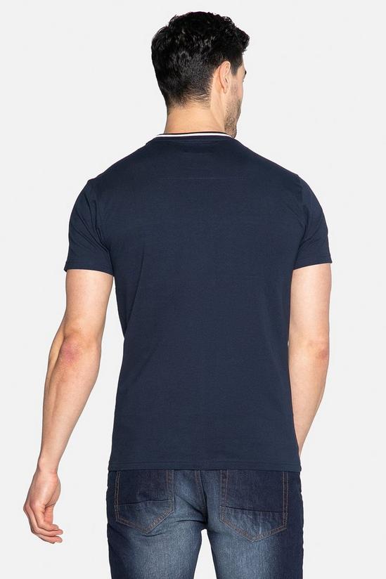 Threadbare Short Sleeve Cotton 'Callahan' T Shirt 2