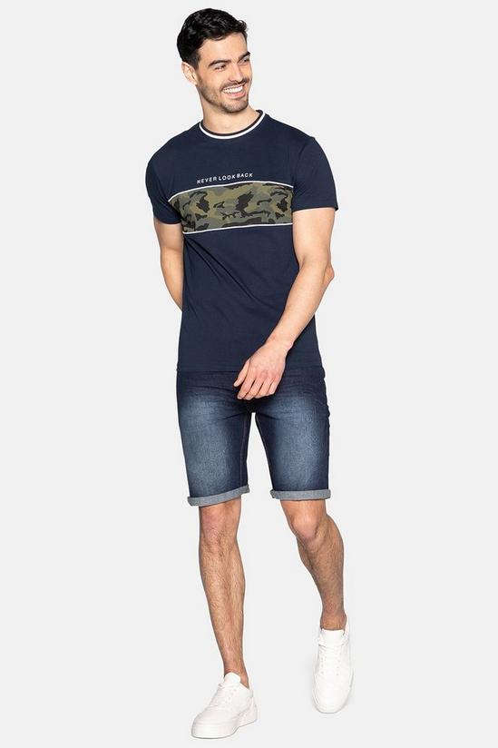 Threadbare Short Sleeve Cotton 'Callahan' T Shirt 3